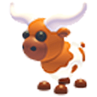 Longhorn Cow  - Rare from Farm Theme 2023